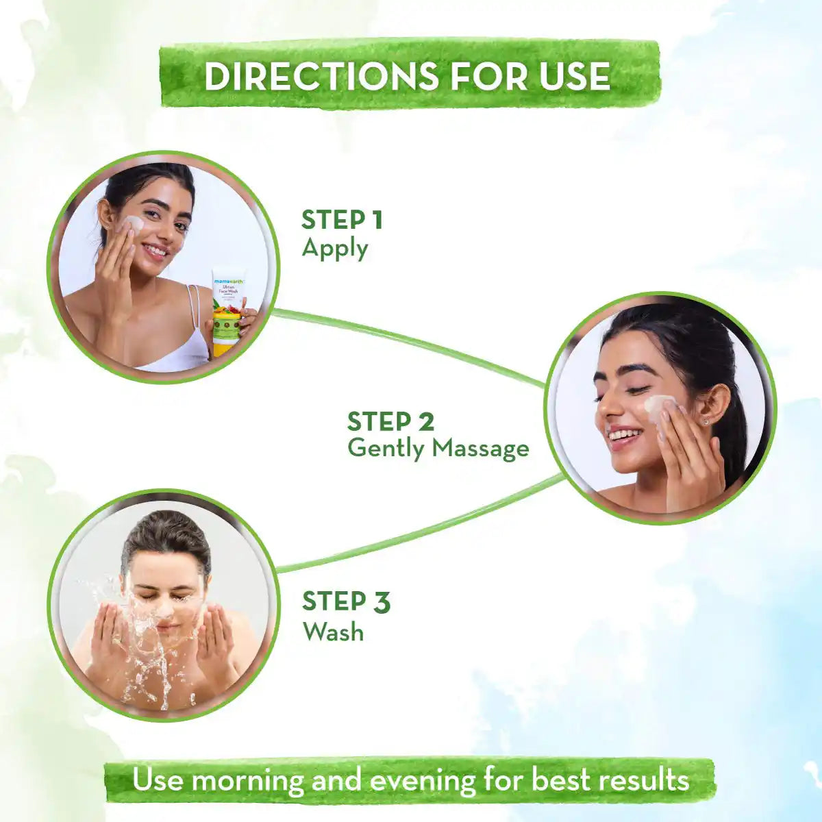 Mamaearth Ubtan Face Wash With Turmeric & Saffron