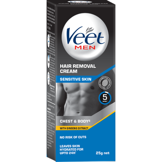 Veet Men Hair Removal Sensetive Skin Cream 25gm