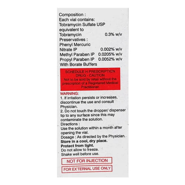 Tobacin Eye Drops 5ml