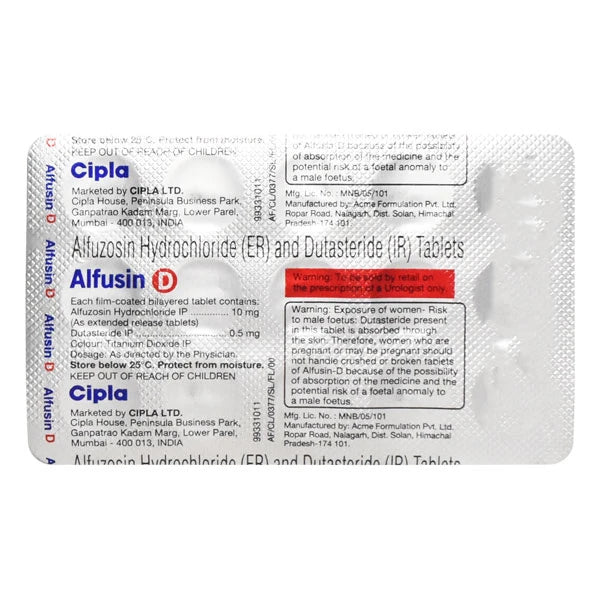 Alfusin - D Tab