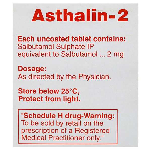 Asthalin 2 Mg