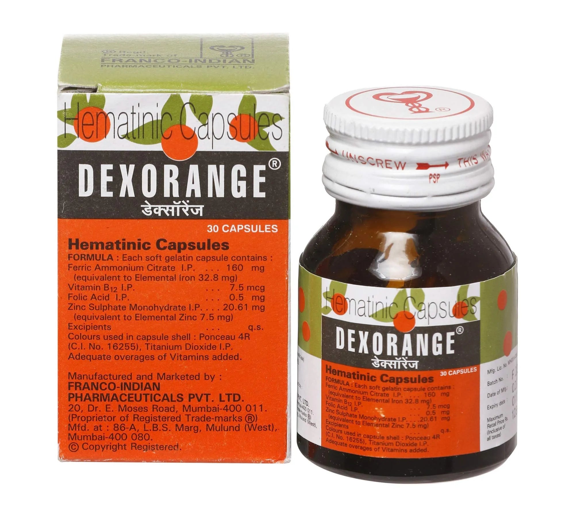 Dexorange Caps