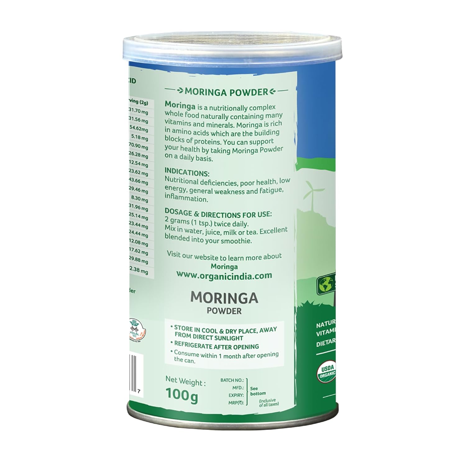 Moringa Powder Essential Nutrition 100g