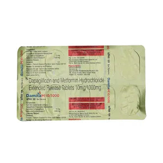 Damita M 10/1000 Mg 10`S 1*10