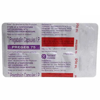 Pregeb-75 Mg Cap 10 Cap