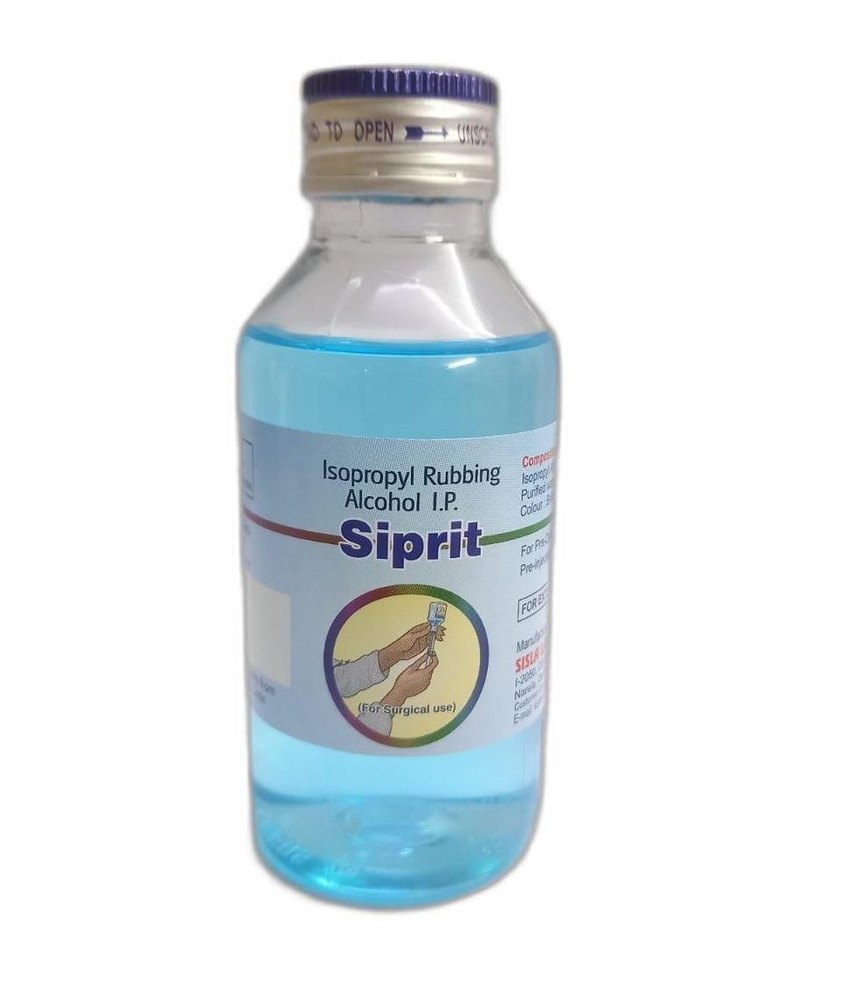 Isoproply Rubbing Alcohol 100ml