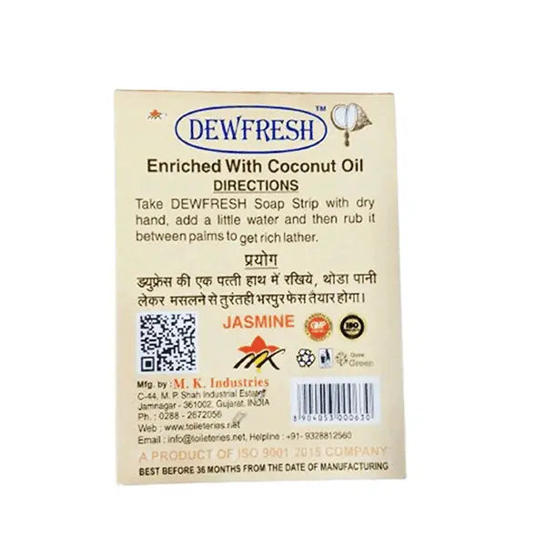 Dewfresh Soap Strips Jasmine