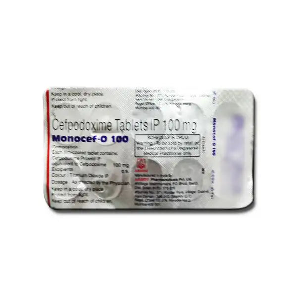 Monocef-O 100mg Tab