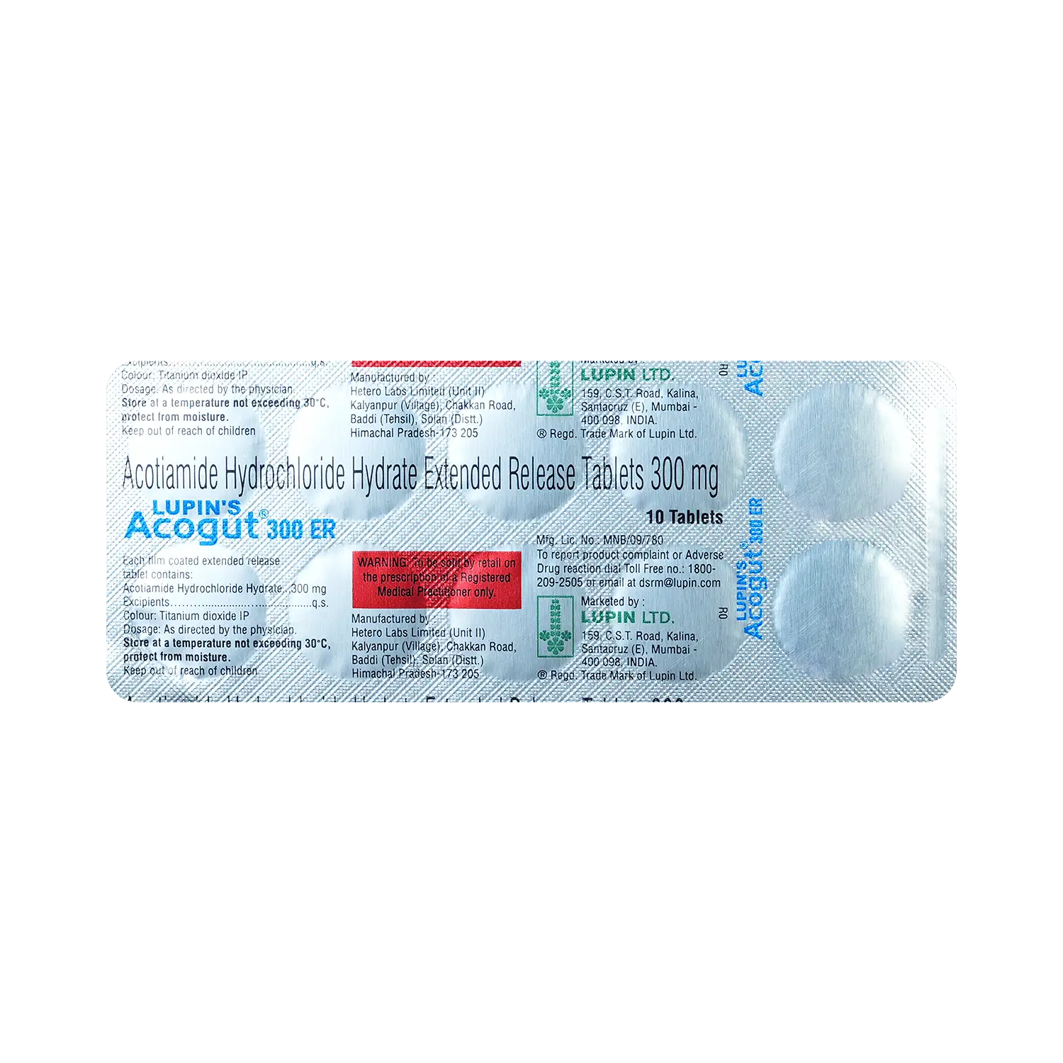 Acogut Er 300mg (Lupin)