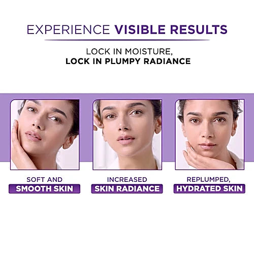 L'Oreal Paris Revitalift Hyaluronic Acid - Plumping Day Cream, For Hydrated, Smooth & Radiant Skin, 15 Ml Jar