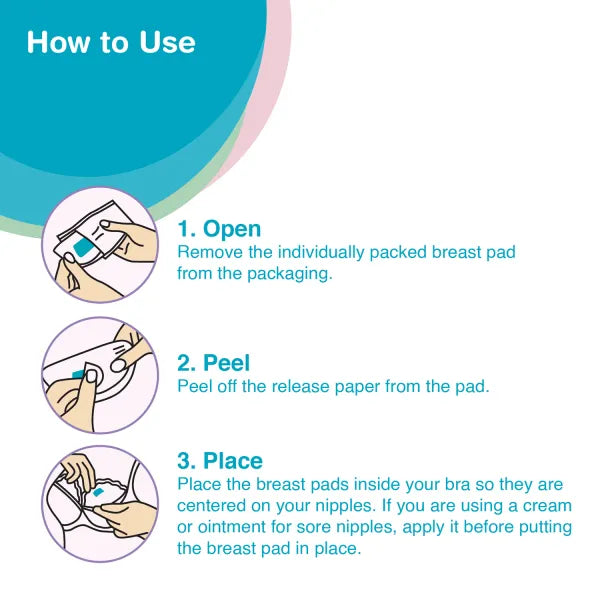 Vega Baby & Mom Breast Pad 48'S (+ Free 2'S)
