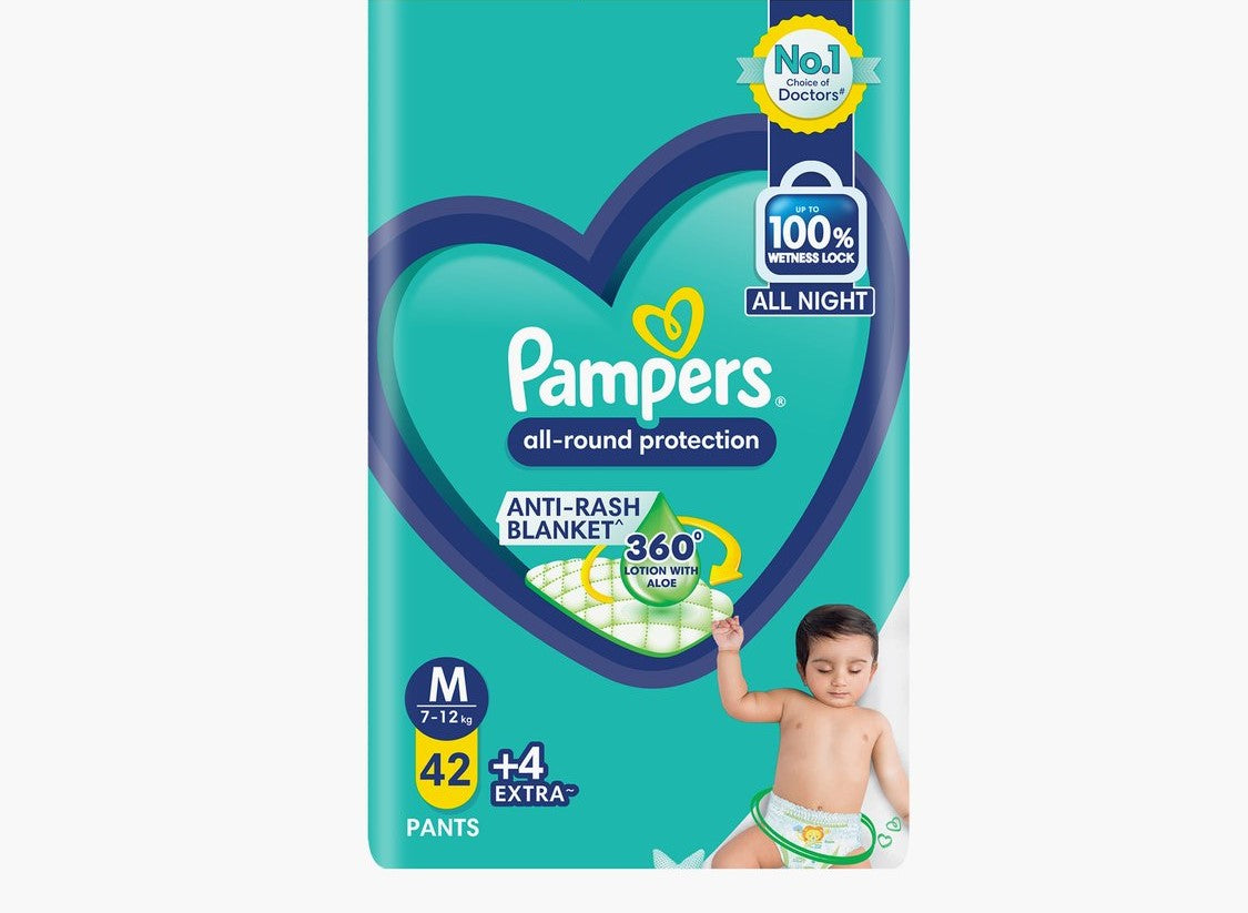 Pampers All Round Protection, Size M, 42 Pants