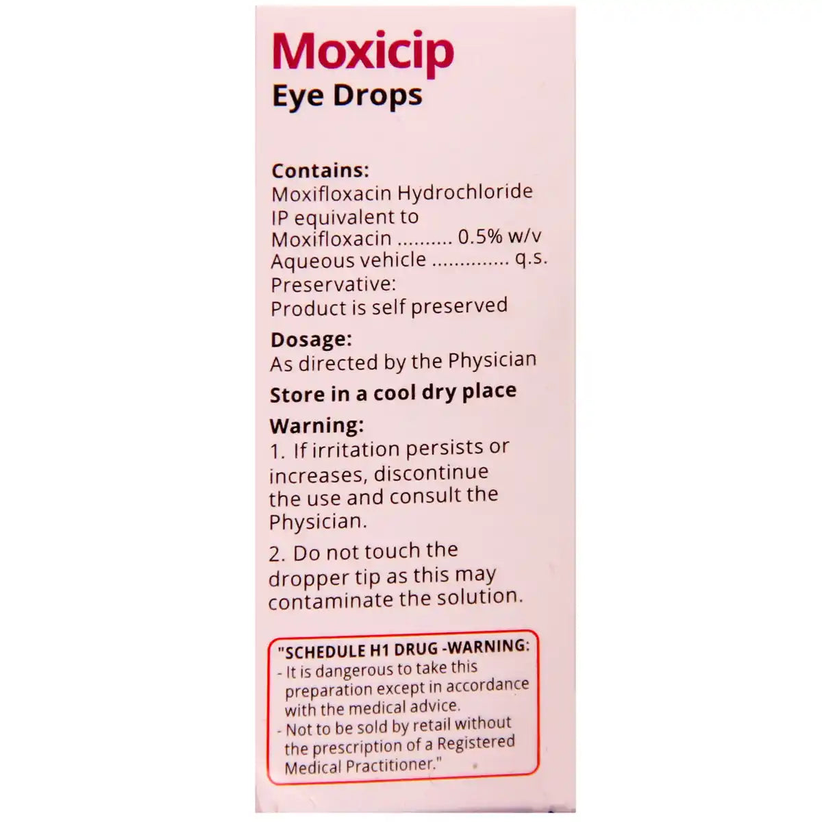 Moxicip Eye Drop