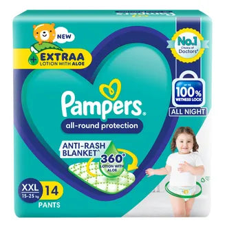 Pampers All Round Protection, Size Xxl , 14 Pants