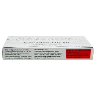 Carvidon Od 80 Capsule 10