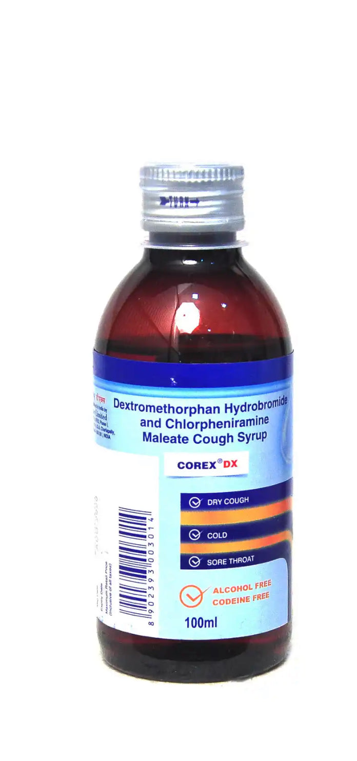 Corex Dx Syrup 100 Ml