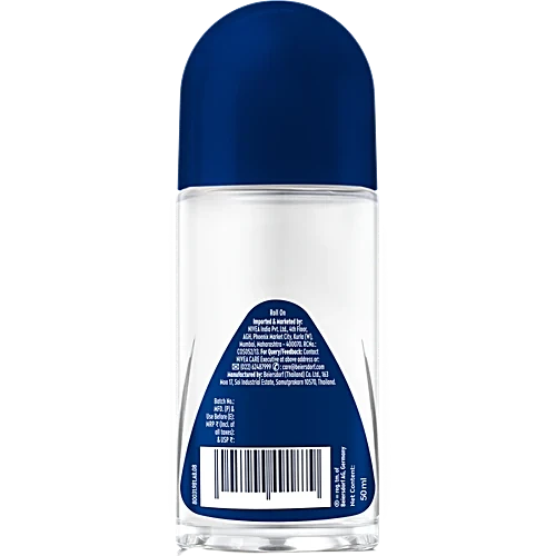 Nivea Men Deep Impact Freshness Deodorant Roll On - Black Carbon, 50 Ml