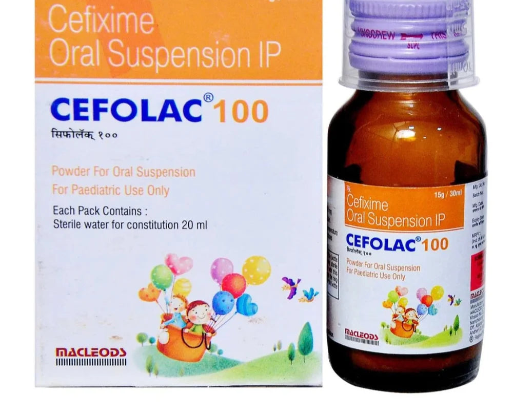 Cefolac 100 Oral Syp 30ml