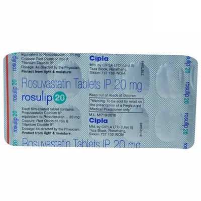 Rosulip 20mg Tab