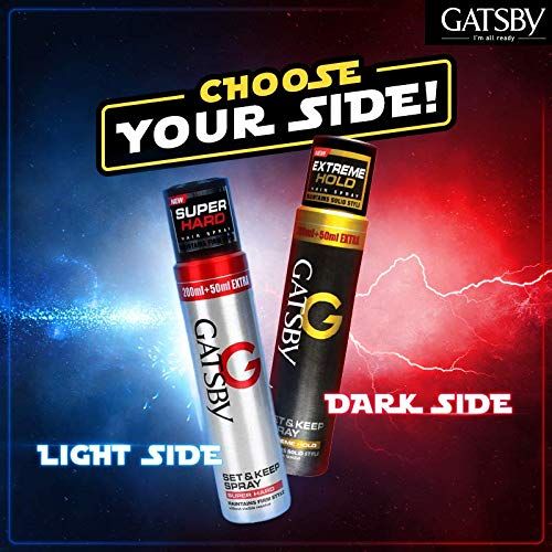 Gatsby Hair Spray Set & Keep Spray - Extreme Hold (66ml)