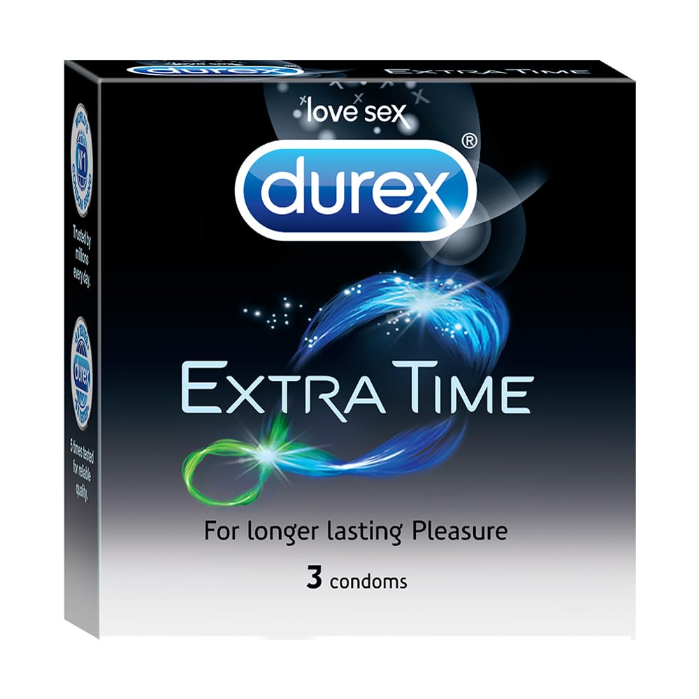 Durex Condoms, Extra Time- 3s