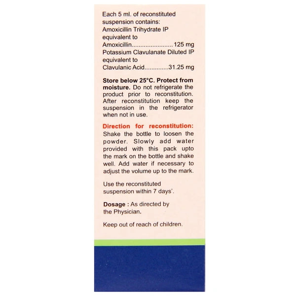 Clavam Dry Syp 30ml