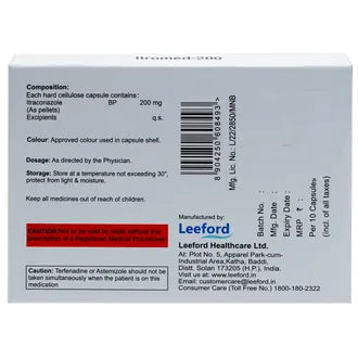 Itromed 200 Cap 10
