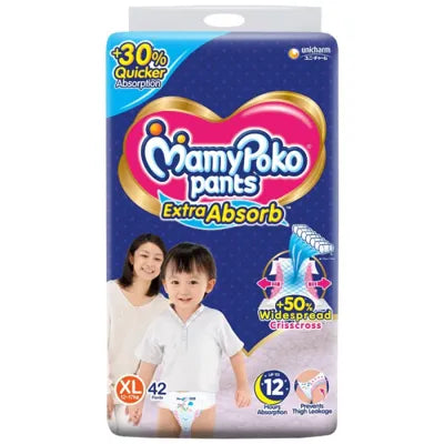 Mamypoko Pants Extra Absorb, Size Xl , 42 Pants