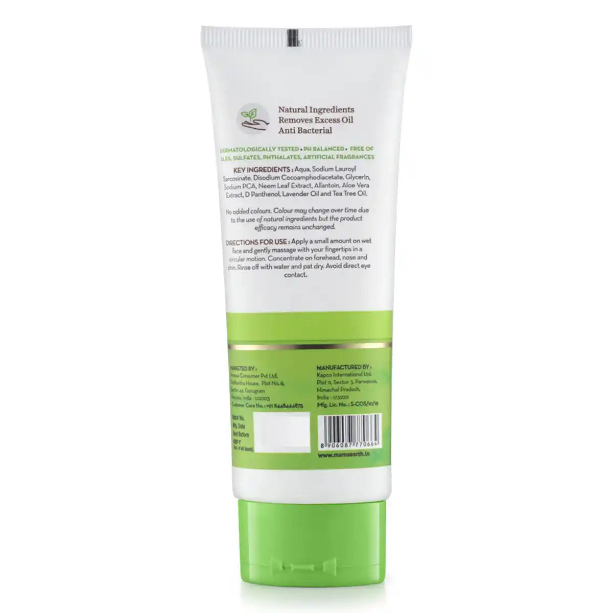 Mama Earth Tea Tree Face Wash 100ml
