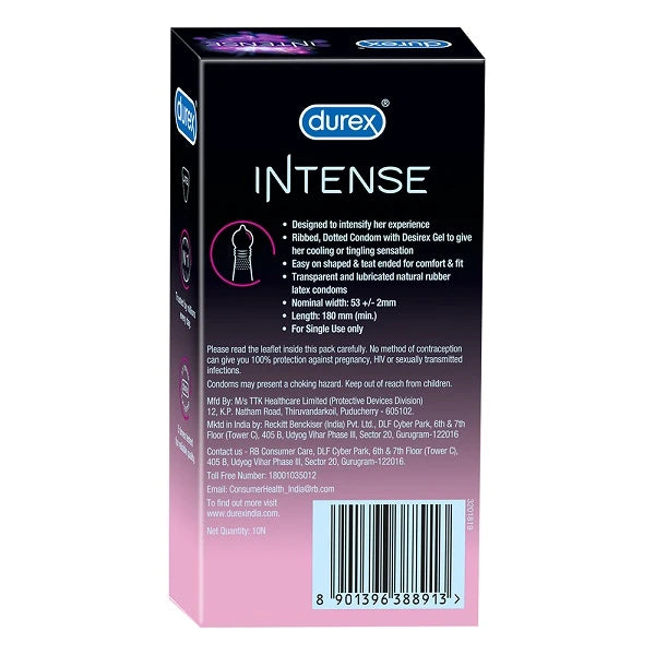 Durex Intense Condoms 10'S