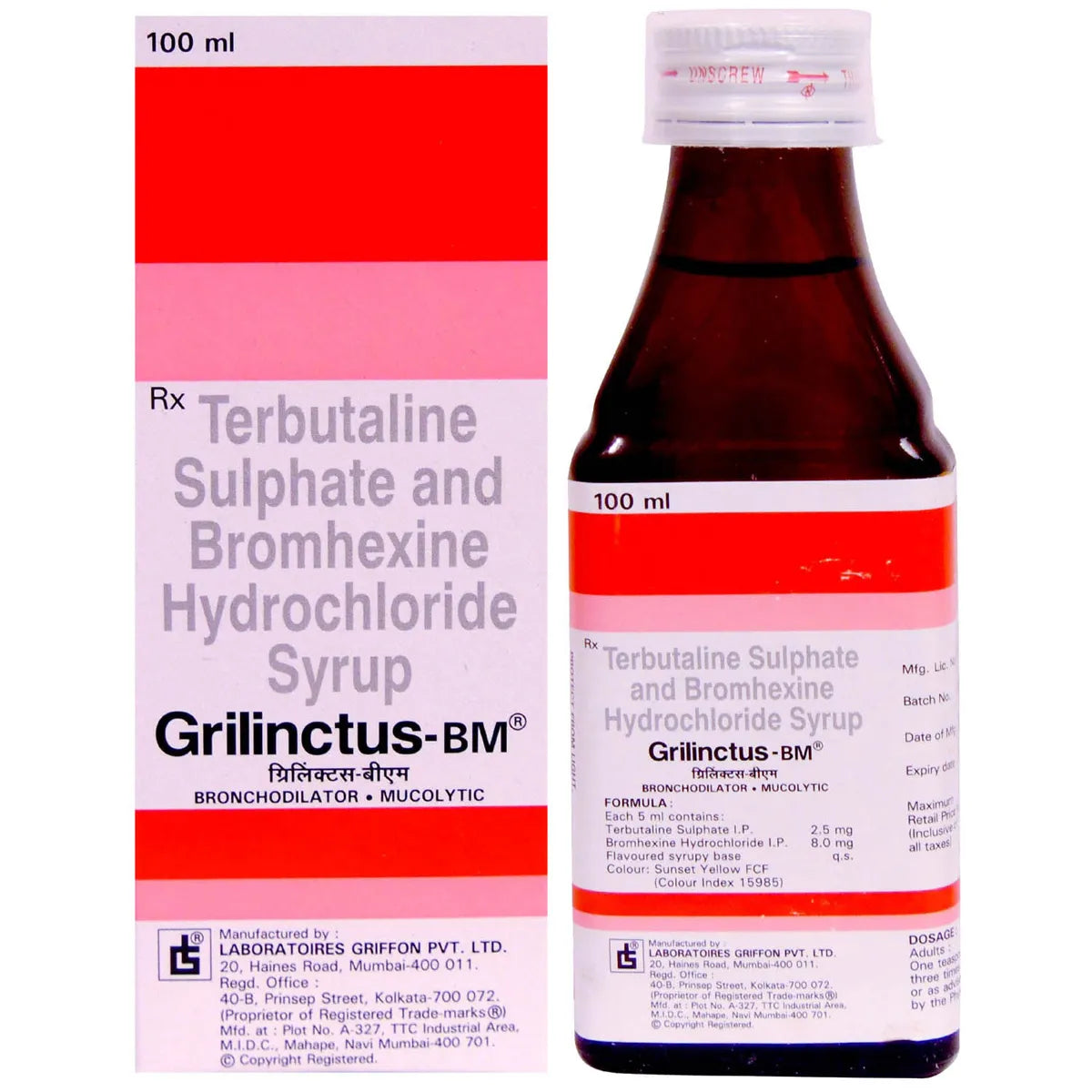 Grilinctus Bm Syp 100ml