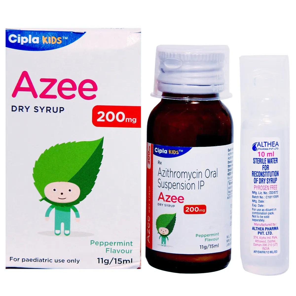 Azee 200 Sus Paper Mint 15ml