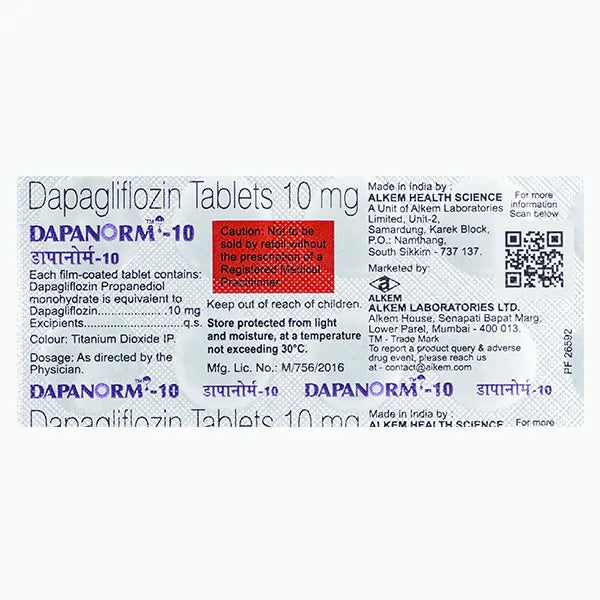 Dapanorm 10 (Alkem)