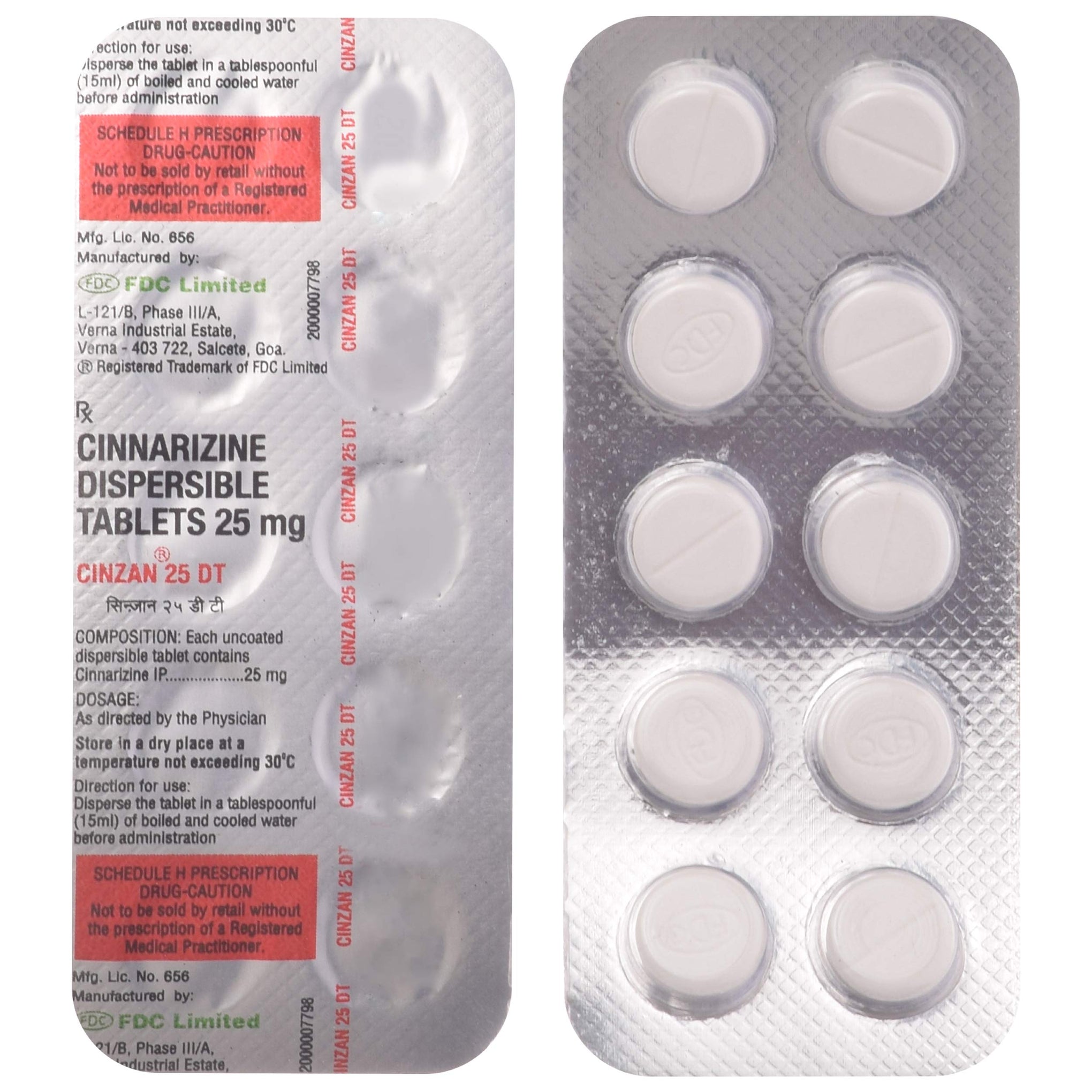 Cinzan-25 Dt