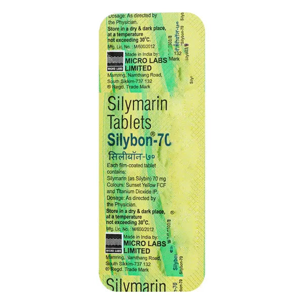 Silybon 70 Tabs 10