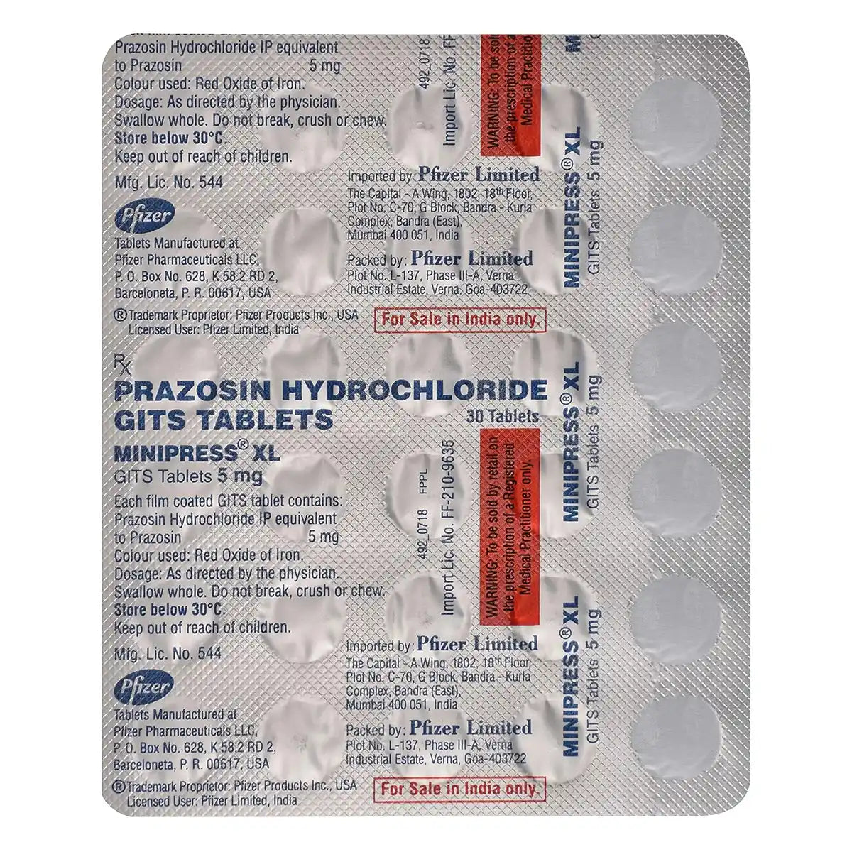 Minipress Xl 5mg