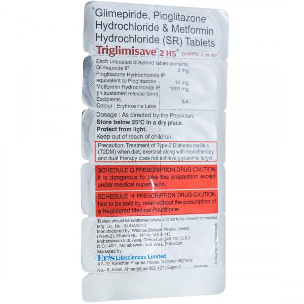 Triglimisave 2-Hs Tab