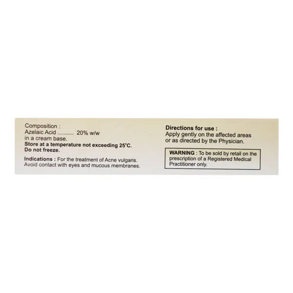 Aziderm 20% Cream 15gm