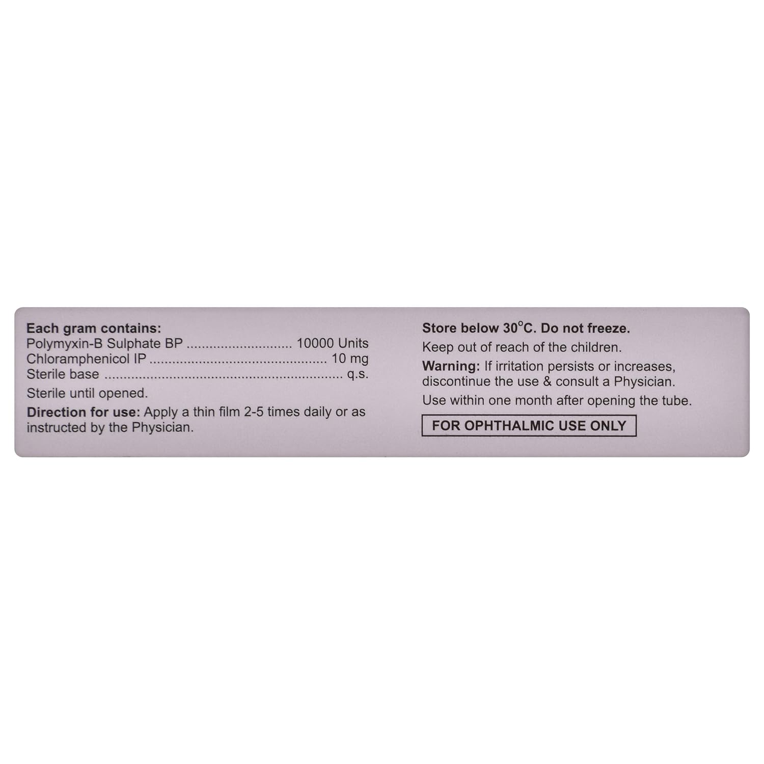 Ocupol Eye Ointment (5gm)