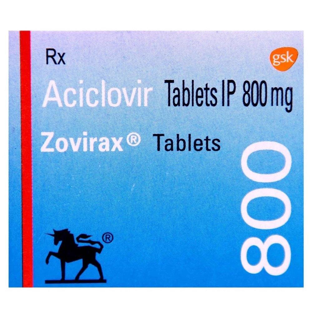 Zovirax 800mg Tab