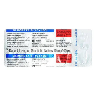 Glucreta S (100+10)Tab 10