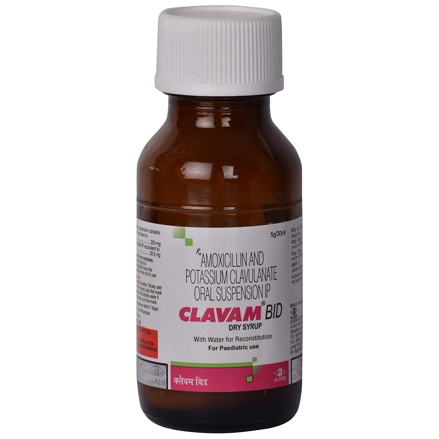 Clavam Bid Dry Syp (Dpco) 30ml