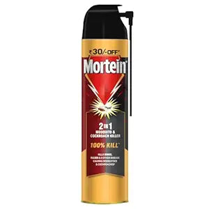 Mortein 2 In 1 Mosquito & Cockroach Killer 400ml