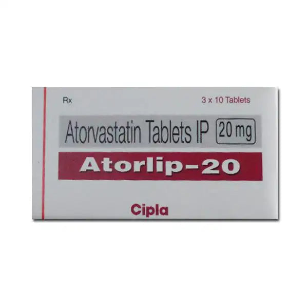 Atorlip 20mg Tab