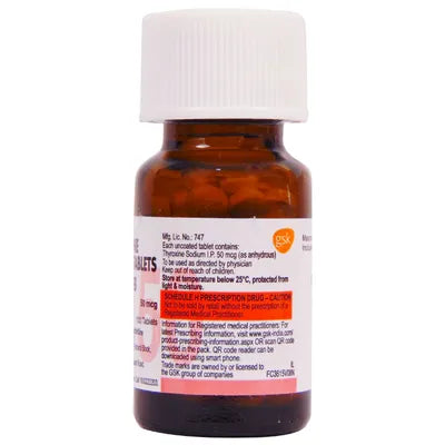 Eltroxin 50mcg
