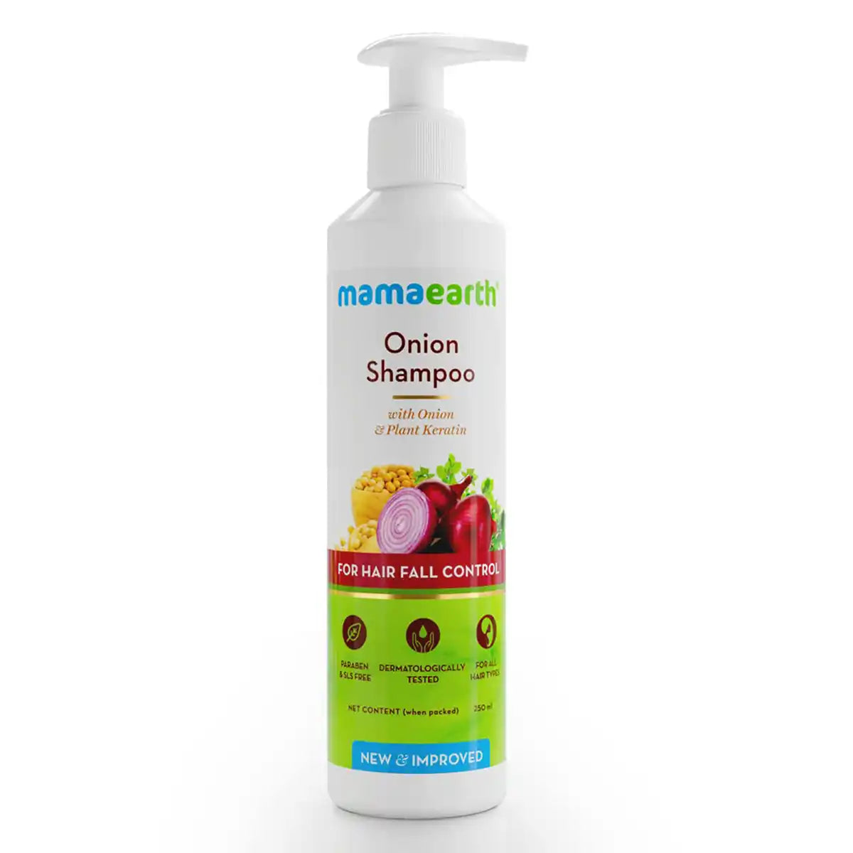Mamaearth Onion Shampoo With Plant Keratin 250ml