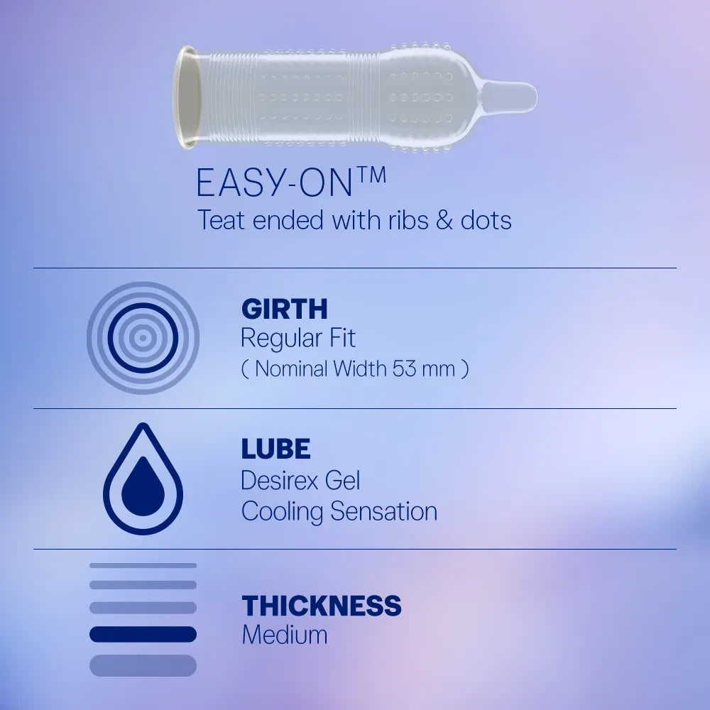 Durex Intense - 3 Condoms