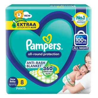 Pampers All Round Protection New Baby  8
