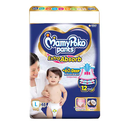 Mamypoko Pants Extra Absorb, Size L , 48 Pants