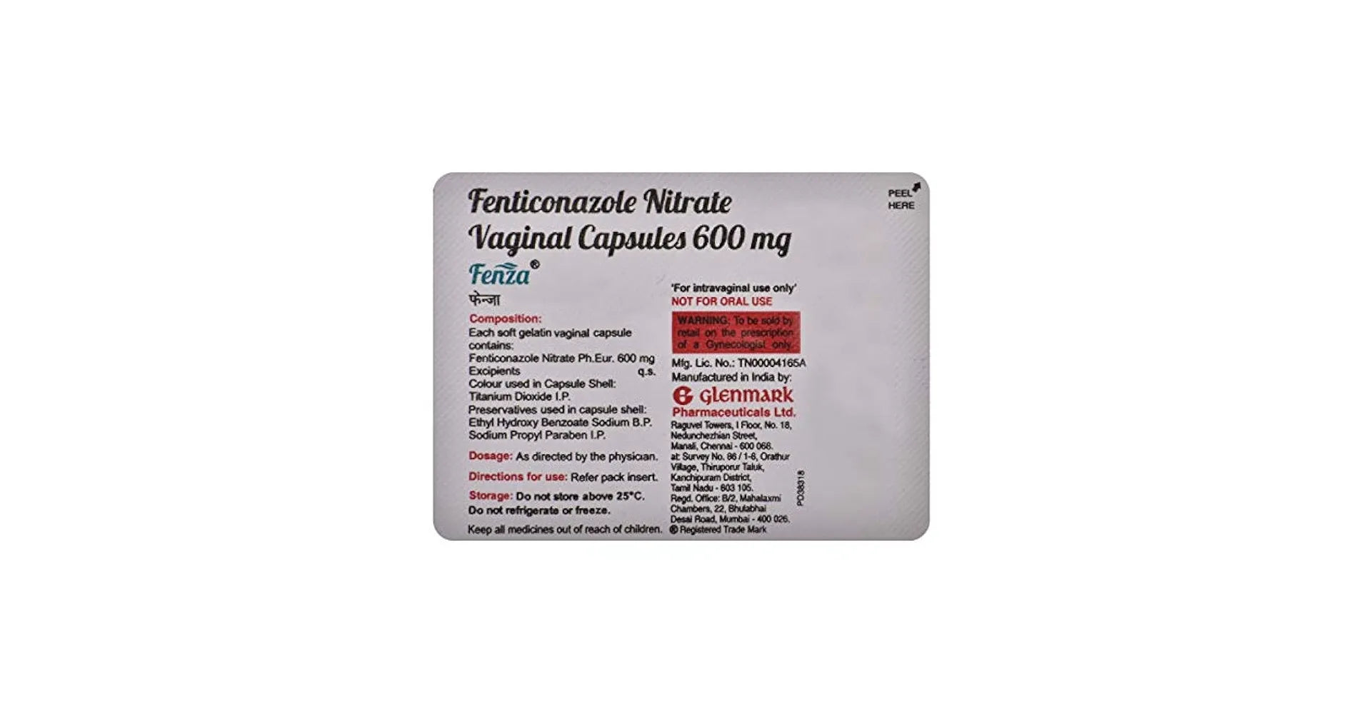 Fenza 600 Mg